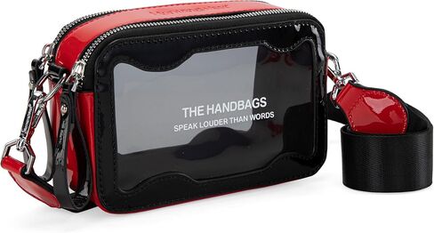 Montana West Clear Crossbody Bag for Women Fashion Transparent Purse in Saudi Arabia