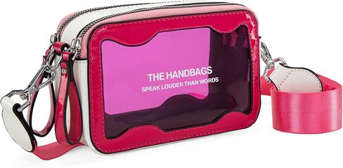 Montana West Clear Crossbody Bag for Women Fashion Transparent Purse in Saudi Arabia