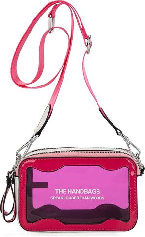 Montana West Clear Crossbody Bag for Women Fashion Transparent Purse in Saudi Arabia