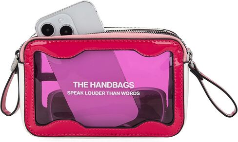 Montana West Clear Crossbody Bag for Women Fashion Transparent Purse in Saudi Arabia