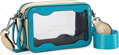 Montana West Clear Crossbody Bag for Women Fashion Transparent Purse in Saudi Arabia