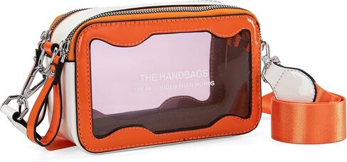 Montana West Clear Crossbody Bag for Women Fashion Transparent Purse in Saudi Arabia