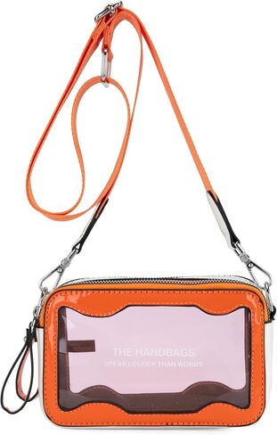 Montana West Clear Crossbody Bag for Women Fashion Transparent Purse in Saudi Arabia