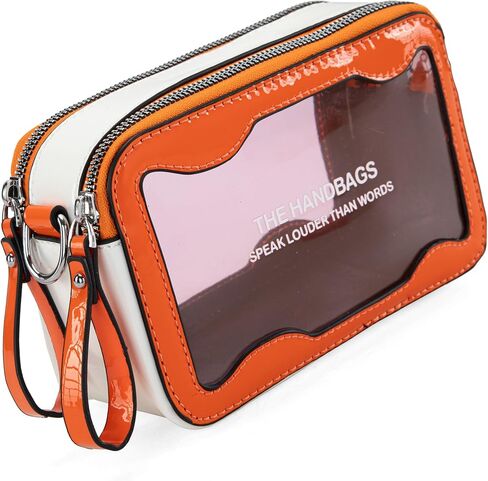 Montana West Clear Crossbody Bag for Women Fashion Transparent Purse in Saudi Arabia