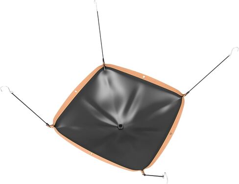 Ceiling Leak Diverter Heavy Duty Roof Ceiling Leak Drip Diverter Tarp -Drain Tarp-Khaki 3' x 3' in Saudi Arabia