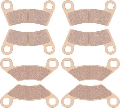 Front & Rear Brake Pads Sintered for Polaris RZR 570 2012-2019, RZR 800 2008-2014 2203318, 2202412-4 Sets in Saudi Arabia
