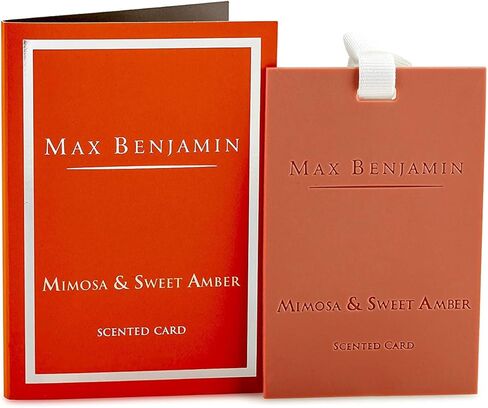 Max Benjamin Mimosa & Sweet Amber Scented Card in Saudi Arabia