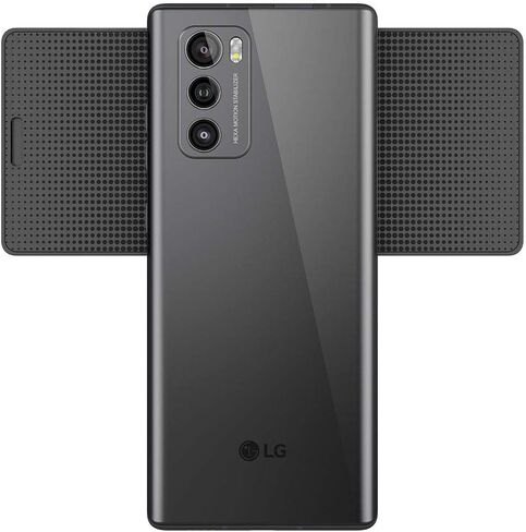 LG Wing 5G ATT مفتوح LMF100VM1A 6.8 بوصة 8 جيجابايت + 256 جيجابايت - رمادي أورورا (ضمان الولايات المتحدة) in Kuwait