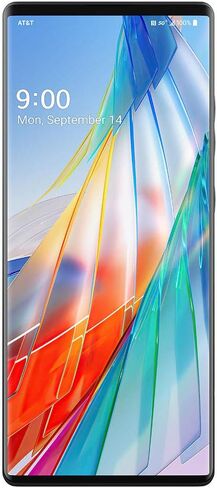 LG Wing 5G ATT مفتوح LMF100VM1A 6.8 بوصة 8 جيجابايت + 256 جيجابايت - رمادي أورورا (ضمان الولايات المتحدة) in Kuwait