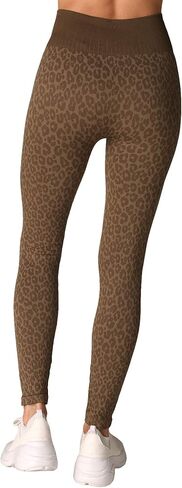 بنطال ضيق نسائي من NIKIBIKI بدون خياطة على شكل جلد الفهد، صُنع في الولايات المتحدة الأمريكية، مقاس واحد in Kuwait