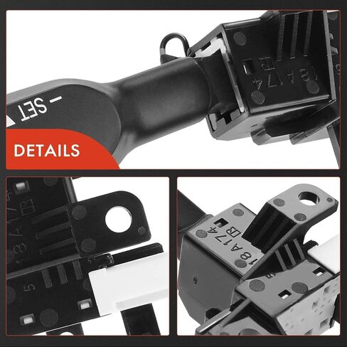 A-Premium Cruise Control Switch Assembly Compatible with Toyota & Lexus - 2001-2023 - Tacoma 4Runner Tundra RAV4 Sienna Avalon Camry Corolla & ES330 ES350 GS300 GS350 IS250 LX470, Replace# 84632-34011 in Saudi Arabia