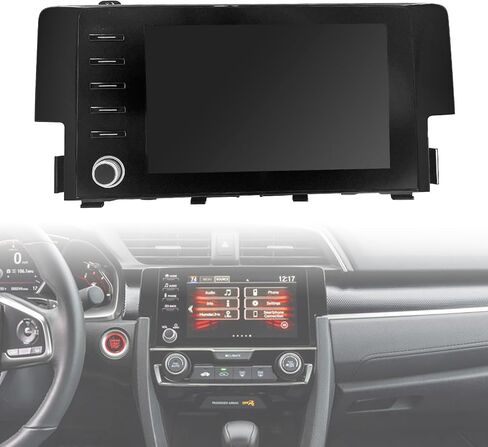 7 Inch Radio Display Screen Assembly Compatible with 2019-2021 Honda Civic Information Center Monitor Replace 39710-TBA-A41 39710TBAA41 39710TBFA61 in Saudi Arabia
