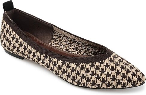 Journee Collection Womens Karise Tru Comfort Foam Slip On Pointed Toe Ballet Flats in Saudi Arabia