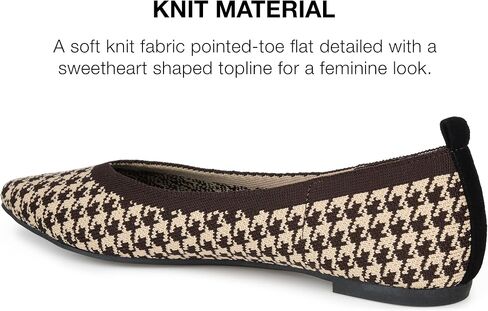 Journee Collection Womens Karise Tru Comfort Foam Slip On Pointed Toe Ballet Flats in Saudi Arabia