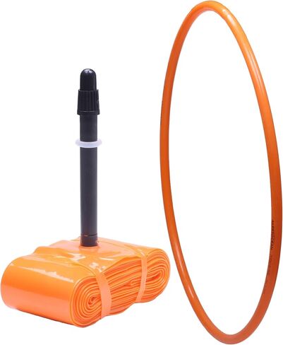 700C Ultralight TPU Road Bike Inner Tube,700x18C/23C/25C/28C/30C/32C AV48mm/65mm Presta Valve Tubes,Compatible with 700x18C 700x23C 700x28C 700x30C 700x32C Race Bike Tire Tubes- 2 Pack in Kuwait