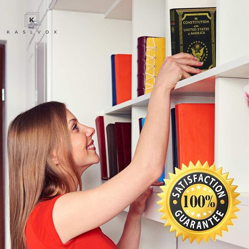 Hidden Safe Book Safe with Combination Lock - Diversion Safe, Secret Storage, Fake Book Box, Small Safe Box for Cash and Money - Book Safe Lock Box - Hidden Safes in Plain Sight (Constitution) (Large) in Kuwait