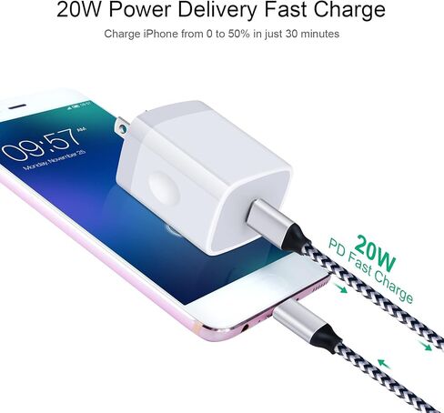 شاحن سريع 20 واط PD USB C متوافق مع Google Pixel 8 7 Pro 6 Pro 6a 5 5a 5G 4 XL 4a 3 XL 3a 2 XL Pixel Phone، Samsung Galaxy S24 Ultra Plus S23 S22 S21 FE S20 S10 S10E Note 20 10 in Kuwait