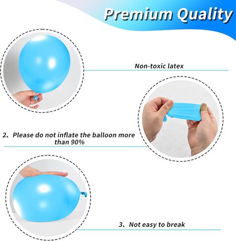 Father's Day Balloons, 12 Inch Dad Balloons, I Love You Dad Printed Balloons Latex Balloons Father's Day Decorations for Father's Theme Party Balloons For Party Supplies Arch Decorations in Saudi Arabia