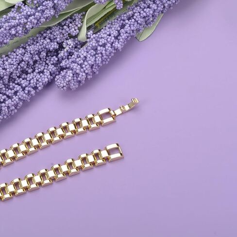 سوار سان جوداس تاديو من الفولاذ المقاوم للصدأ مطلي بالذهب عيار 24 قيراط قلادة سانت جود أساور مكسيكية كاثوليكية للرجال (ذهب 270) in Kuwait