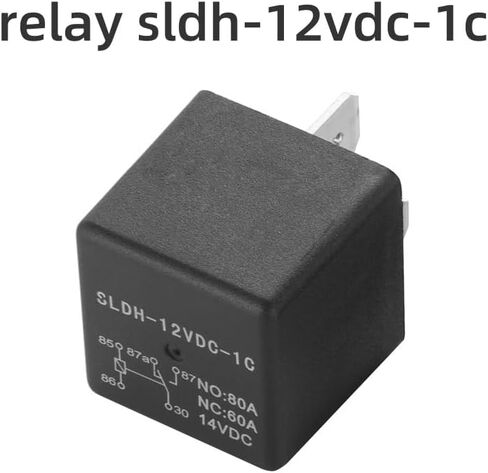 4 قطعة SLDH-12VDC-1C التتابع SLDH-12VDC-1C رقم 80A NC 5pin SPDT سبليت نوع سيارة شاحنة الأضواء التتابع in Kuwait