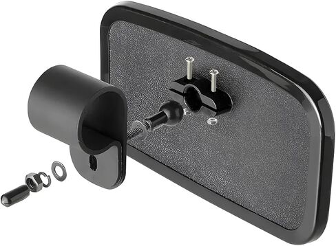 مرآة الرؤية الخلفية UTV/ATV، مرآة داخلية بانورامية واسعة النطاق للسيارة، زاوية قابلة للتعديل 360 درجة، مرآة محدبة شفافة مضادة للوهج مع حامل على شكل قفص ملتف، عالمية لجميع مركبات التضاريس in Kuwait