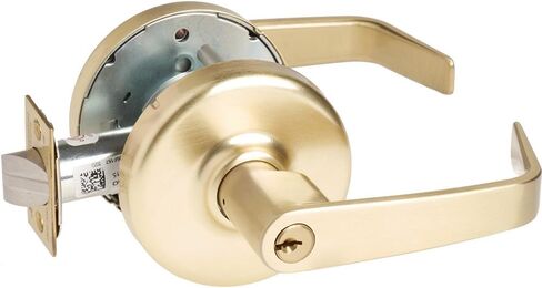 غرفة تخزين Corbin Russwin CL3357-NZD-606-KR من الدرجة الأولى، 606 - ساتان، ظهر 2-3/4 بوصة، بدون يد، فولاذ/زنك/نحاس in Kuwait