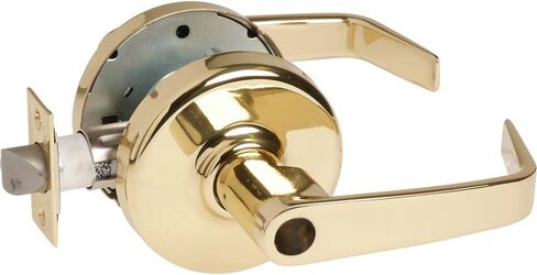 Corbin Russwin CL3351-NZD-605-LC الصف 1 مدخل/دخول/مكتب، 605 - مصقول لامع، ظهر 2-3/4 بوصة، بدون يد، فولاذ/زنك/نحاس in Kuwait