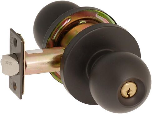 Corbin Russwin CK4451-GWC-613-KR-SC114 درجة 2 مدخل/دخول/مكتب، 613 - مطلي بالزيت داكن، ظهر 2-3/4 بوصة، يمكن عكسه على اليد اليمنى، فولاذ/برونز in Kuwait