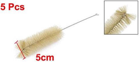 uxcell A15071500ux0843 36cm Long 5cm Dia Bristle Test Tube Bottle Cleaning Brush Cleaner 5pcs (Pack of 5) in Saudi Arabia