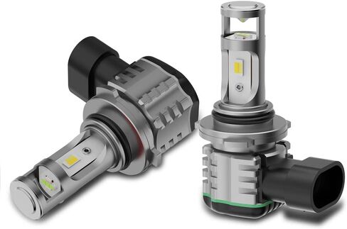 Alla Lighting 5200 Lms 3-Color Switchback LED HB4 9006 Fog Lights Bulbs CSP 7035-SMD, Extremely Super Bright 6000K White/3000K Yellow/8000K Blue in Saudi Arabia