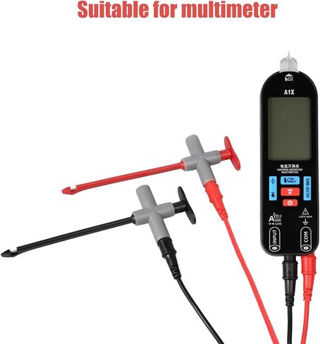 2PCS Puncture Probe Wire Piercing Test,Automotive Test Lead Connect 4mm Banana Plug for Car Repairing, Multimeter Testing, Diagnostic Tester in Kuwait