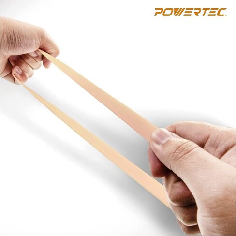 POWERTEC 93-1/2 Inch Bandsaw Blades with 14 Inch Band Saw Tires, 1/4" x 6 TPI Band Saw Blades 1PK with 14" x 1" x 0.95" Bandsaw Tires 2PK, Band Saw Accessories for JET, Grizzly and Powermatic (13703) in Saudi Arabia