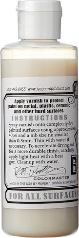 Jacquard, 4 oz. Airbrush Clear Varnish, None in Saudi Arabia