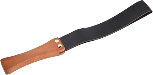 19 Inch Riding Crop for Horse, Leather Paddle with Anti-Slip Wooden Handle, Equestrianism Crops, Black Crops for Horses in Saudi Arabia