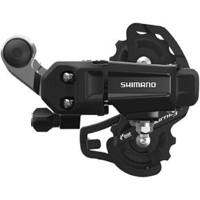 Shimano Tourney/TY Tourney TY200 Rear derailleur, 6/7-speed, Direct Attachment, SS Short cage,Black