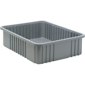 Quantum Storage K-DG93060GY-1 Dividable Grid Container, 22-1/2" x 17-1/2" x 6", Gray