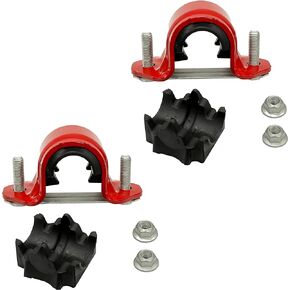 Suspension Dudes 4 PC Front Stabilizer Sway Bar CODE RED EXTREME OEM Bracket/Bushing Kit FITS F-150 2009-2014, K200846 Bushings Made In USA
