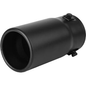 Universal Fit 1.5-2 - 2.25-2.5 Inch Exhaust Tail Pipe Diameter Exhaust Tip Exhaust tip Steel Car Muffler Tips (A15-2)