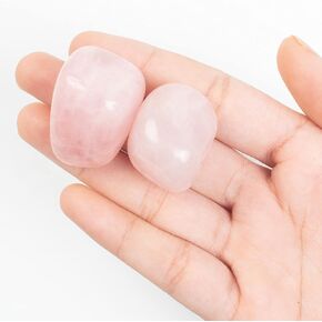 600+ Carats, 5 Pcs Black Tourmaline Polished Stones and Crystals, Tumbled Stones 20-25mm Real Healing Stones for Beginners Used as Crystal Meditation, Reiki, Thumb Stones Gift for Rock Collection in Kuwait