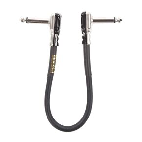 Mogami Gold Instrument PRR 1.0 Pancake Right Angle to Right Angle Pedal Cable - 10 inch