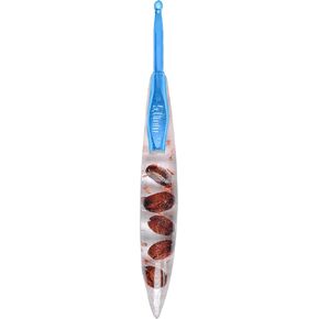 Tamatin Crochet, Limited Edition Crochet Hook with Ergonomic Resin Handle, Coffee Grains (2mm)