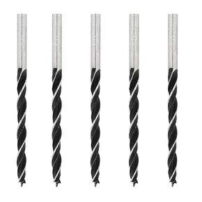 5Pcs 5mm Wood Drill Bits M35 High Speed Steel Twist Drill Bit Set for Wood, Plastic, Compression Plate and Softer Materials