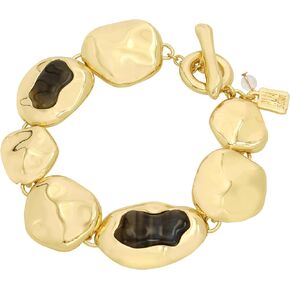 Robert Lee Morris Soho Womens Labradorite Sculpted Link Bracelet