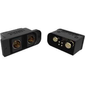 QS9-U Anti-Spark Connector 180Amp High Current Quick Connect Connector 6-10 Gauge with Screw Hole Mounted Quick Connect/Disconnect Battery Terminal for Car E-Bike RV Winches Lifts Motor - QS9u