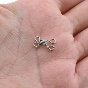 Bra Strap Clips Hooks Sliders Adjuster Plastic Flat Smooth Invisible Not Warp for Tops Racerback…