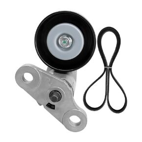 Serpentine Drive Belt Tensioner Kit Replace 90K-38159 ACK040378HD Fit for Cadillac Escalade Chevrolet Avalanche Express Silverado Suburban Tahoe GMC Savana Sierra Classic Yukon Hummer H2