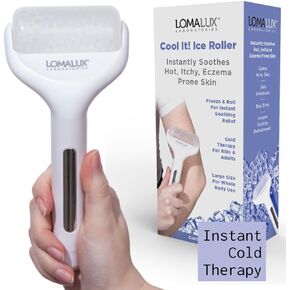 Cool IT! ICE Roller - Whole Body Cold Therapy Relieves Skin Itch, Skin Irritation, Eczema, Psoriasis, Poison Ivy, Skin Rashes, Minor Burns, Sunburn
