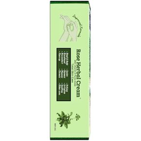 Rose Herbal Cream with Vitamin D Packs Ointment Skin Irritation Dryness Discomfort Itch