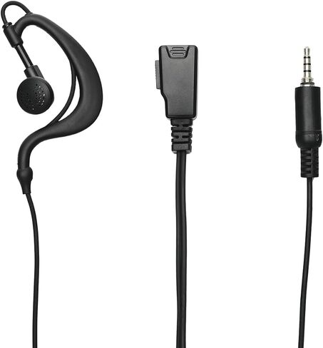 G Shape Headset Earpiece with PTT Mic Compatible with Yaesu Vertex VX-6R 7R 6E 7E 120 127 170 177 Walkie Talkie Two Way Radio 2Pack in Saudi Arabia