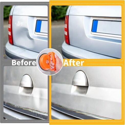 Dent Puller,4-Pack Car Dent Repair Kit,Car Paintless Dent Repair Tool,Dent Removal Kit for Car,Dent Remover Suction Cup and Paintless Dent Removal Kit,for Cars,Screen,Glass,Furniture Moving in Saudi Arabia